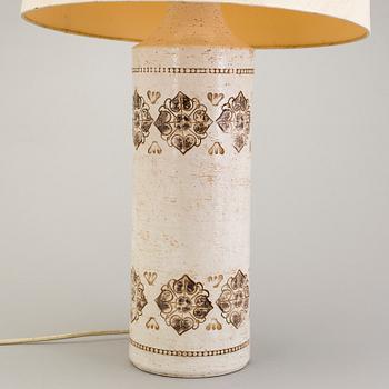 BORDSLAMPA, Bitossi för Bergboms, 1960-tal.