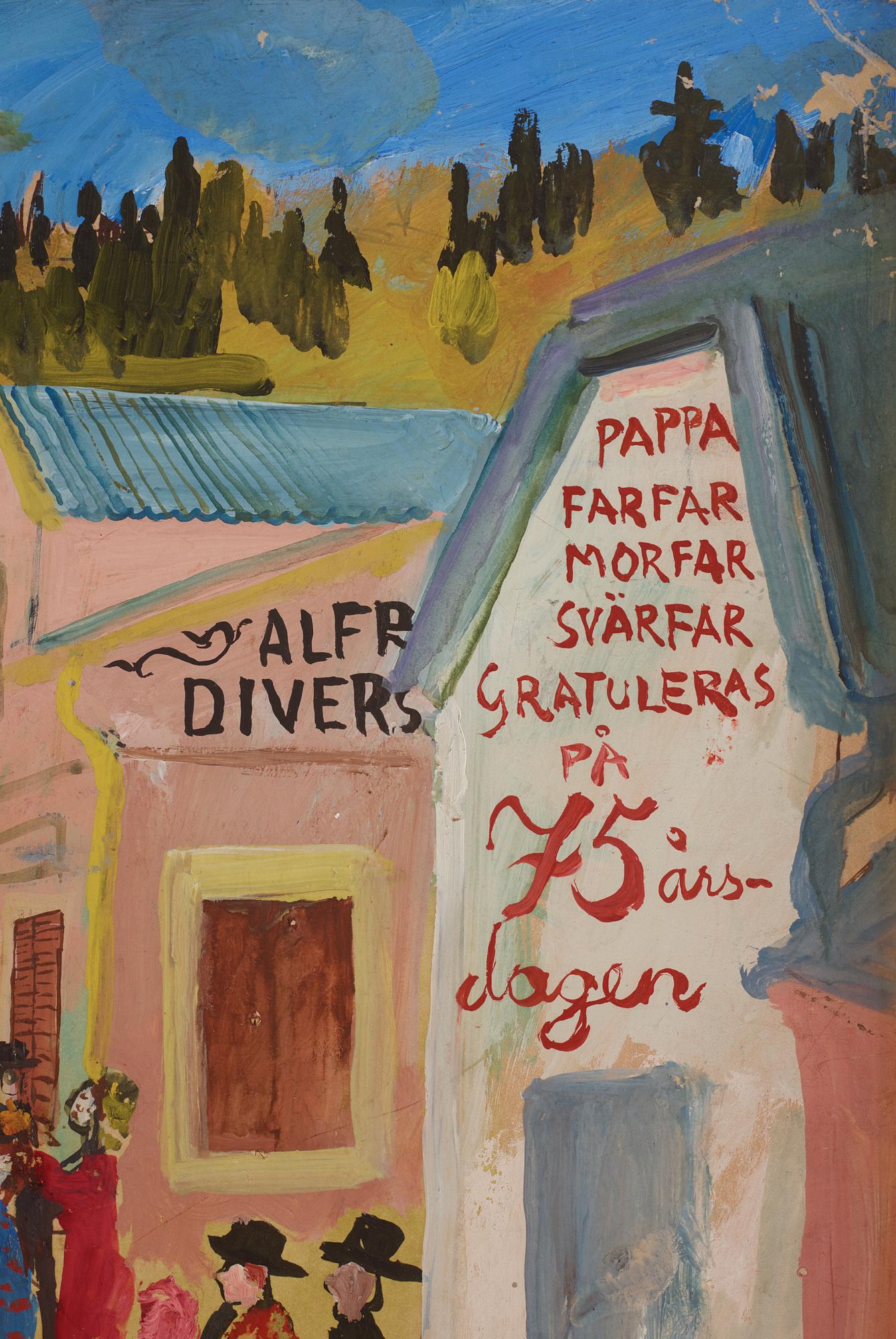 Sven X:et Erixson, 75 årsdagen, 1941.