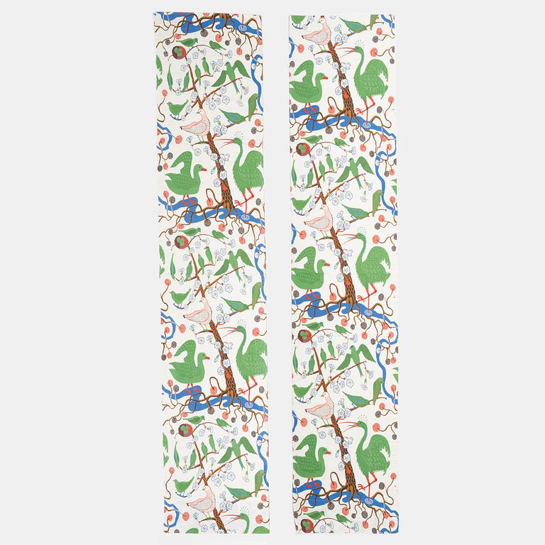 Josef Frank, gardiner, ett par, Firma Svenskt Tenn.