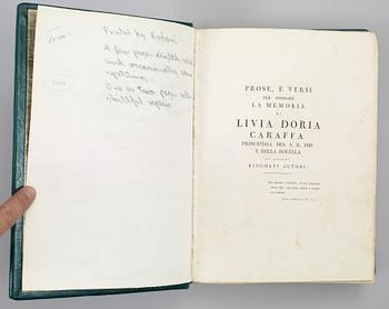 C.F. HULTENHEIM BOOK COLLECTION, CAMERA ANTIQUA.