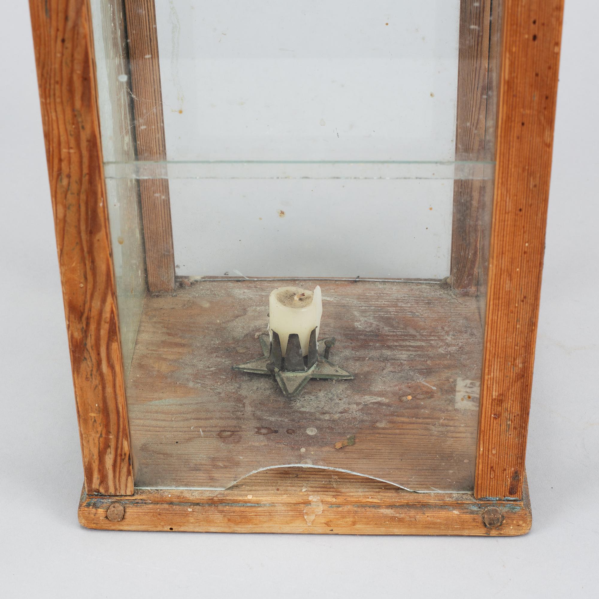 A lantern, 18th/19th century.