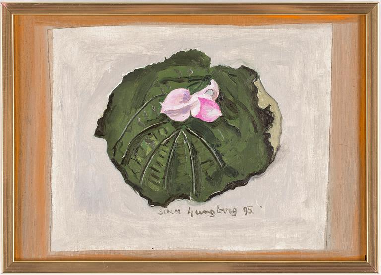 SVEN LJUNGBERG, 2 st, oljor på pannå, signerade och daterade -95.