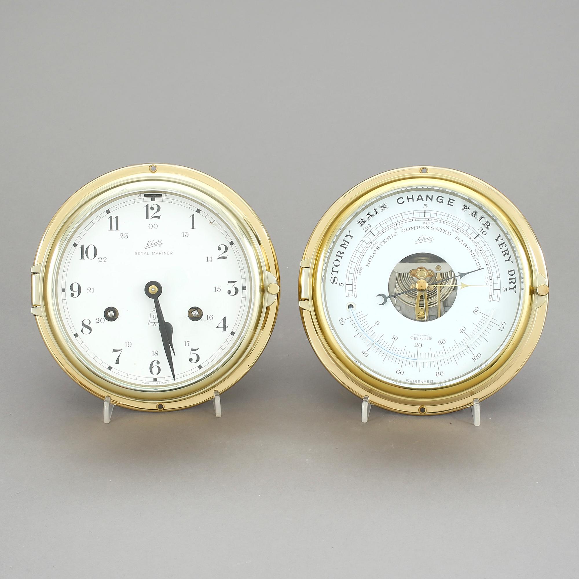 VÄGGUR OCH BAROMETER, Schatz, omkring sekelskiftet 1900/2000.