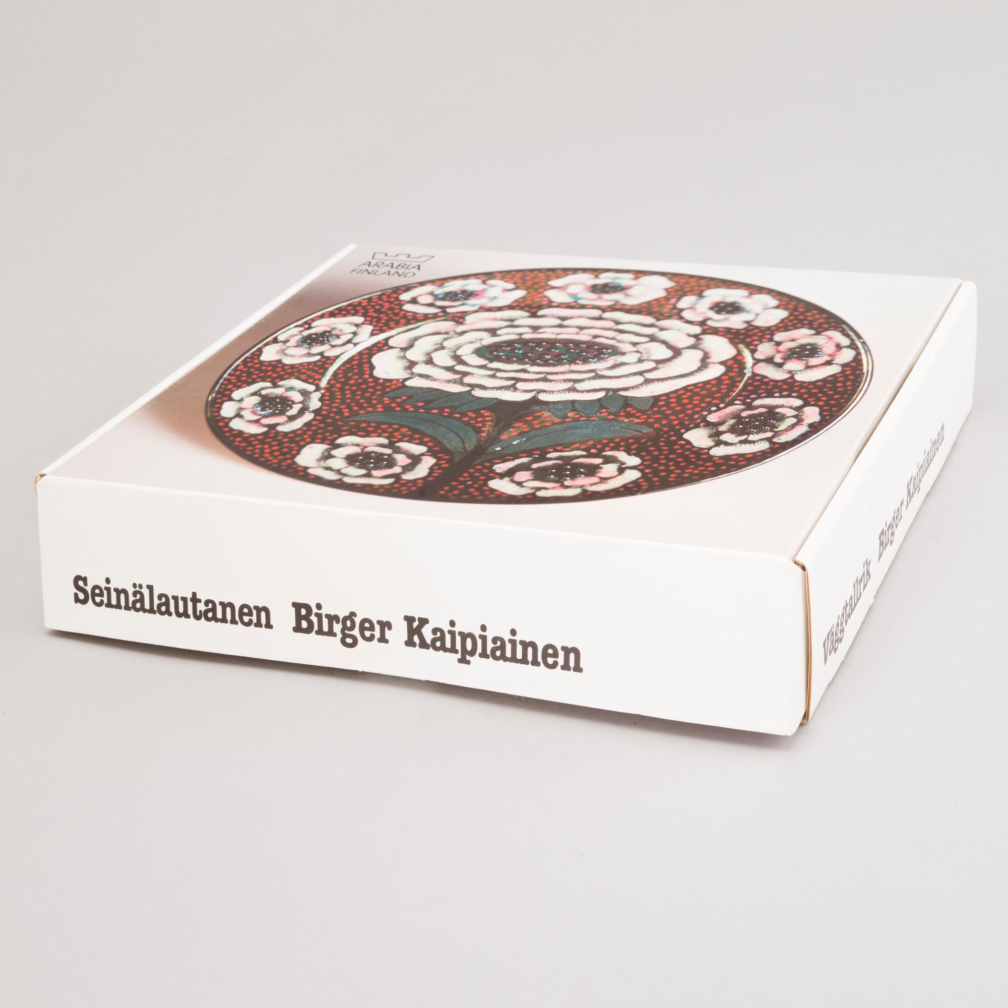 食器 ARABIA FINLAND BIRGER KAIPIAINEN ceramic Fiori dish, marked 