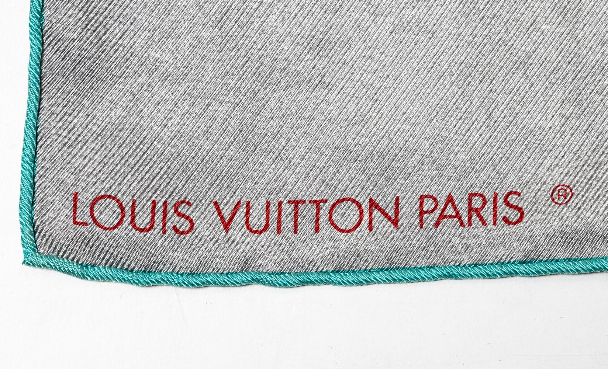 Louis Vuitton, scarf, William Wilson.
