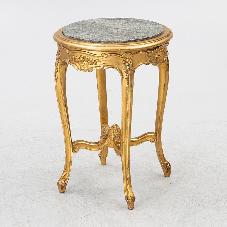 Side table, Rococo style around 1900.