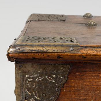 A Baroque chest circa 1700, probably England.