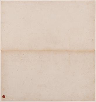 Fan painting, Peony, China, early 1900s.