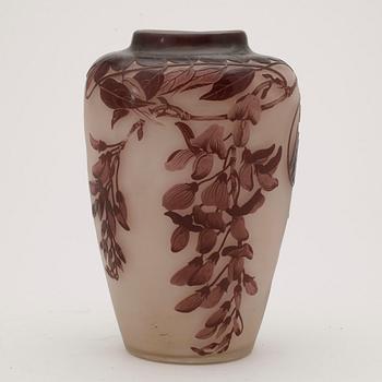 VAS, glas, Emile Gallé, Nancy, Frankrike, jugend.