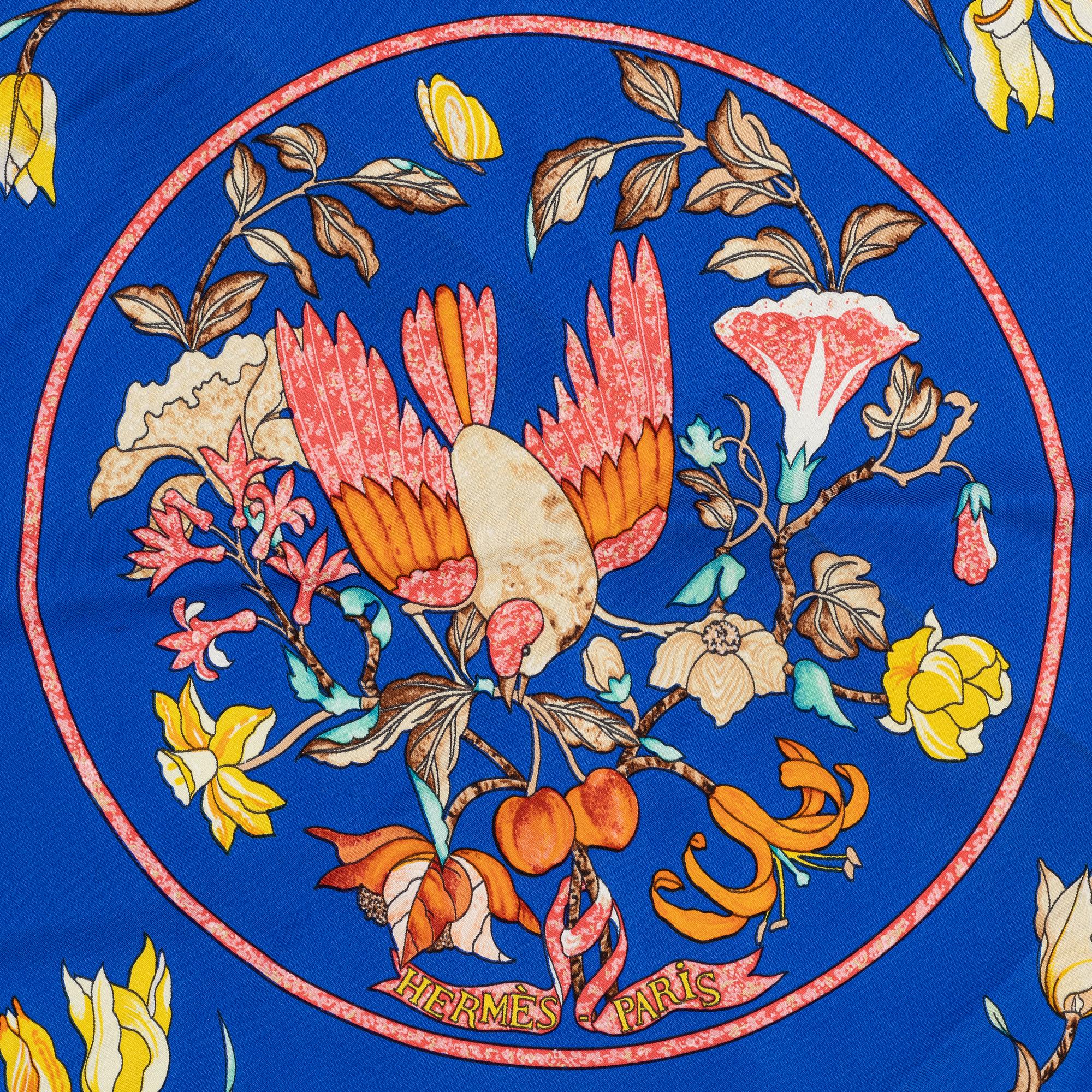 Hermès, a 'Pierres d'Orient et d'Occident' silk scarf.