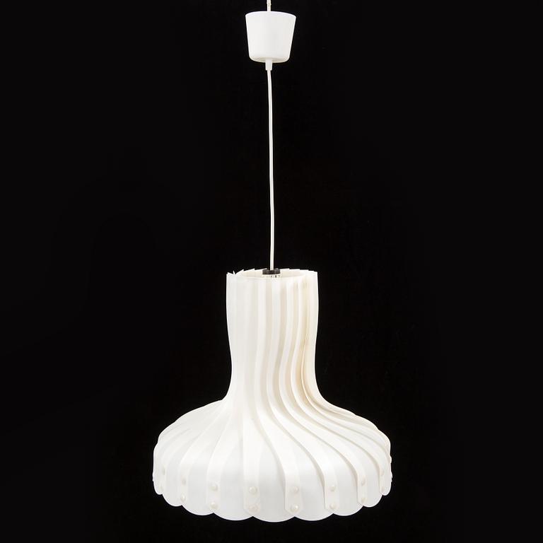 A 1960s ceiling light pendant by Scan-light Markaryd Sweden.