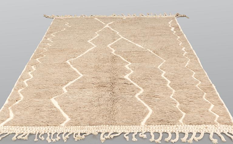 A Moroccan carpet, 284 x 197 cm.