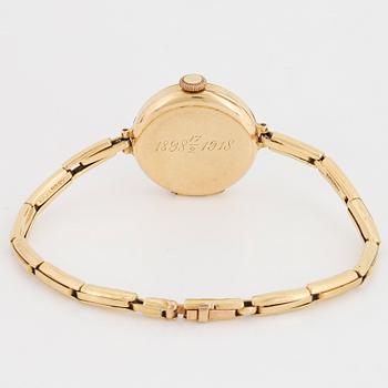 DAMARBANDSUR, 18K guld med smaragder och  gammalslipade diamanter. med anpassat etui.