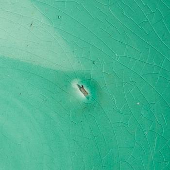 ILSE CLAESSON, "Serie V", bålskål, flintgods. Rörstrand 1930-tal.