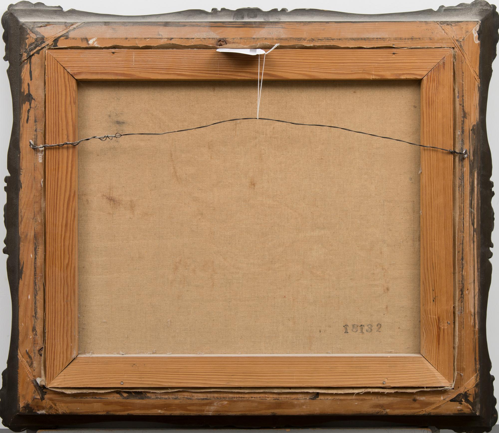 Unknown artist, oil on canvas, signed.