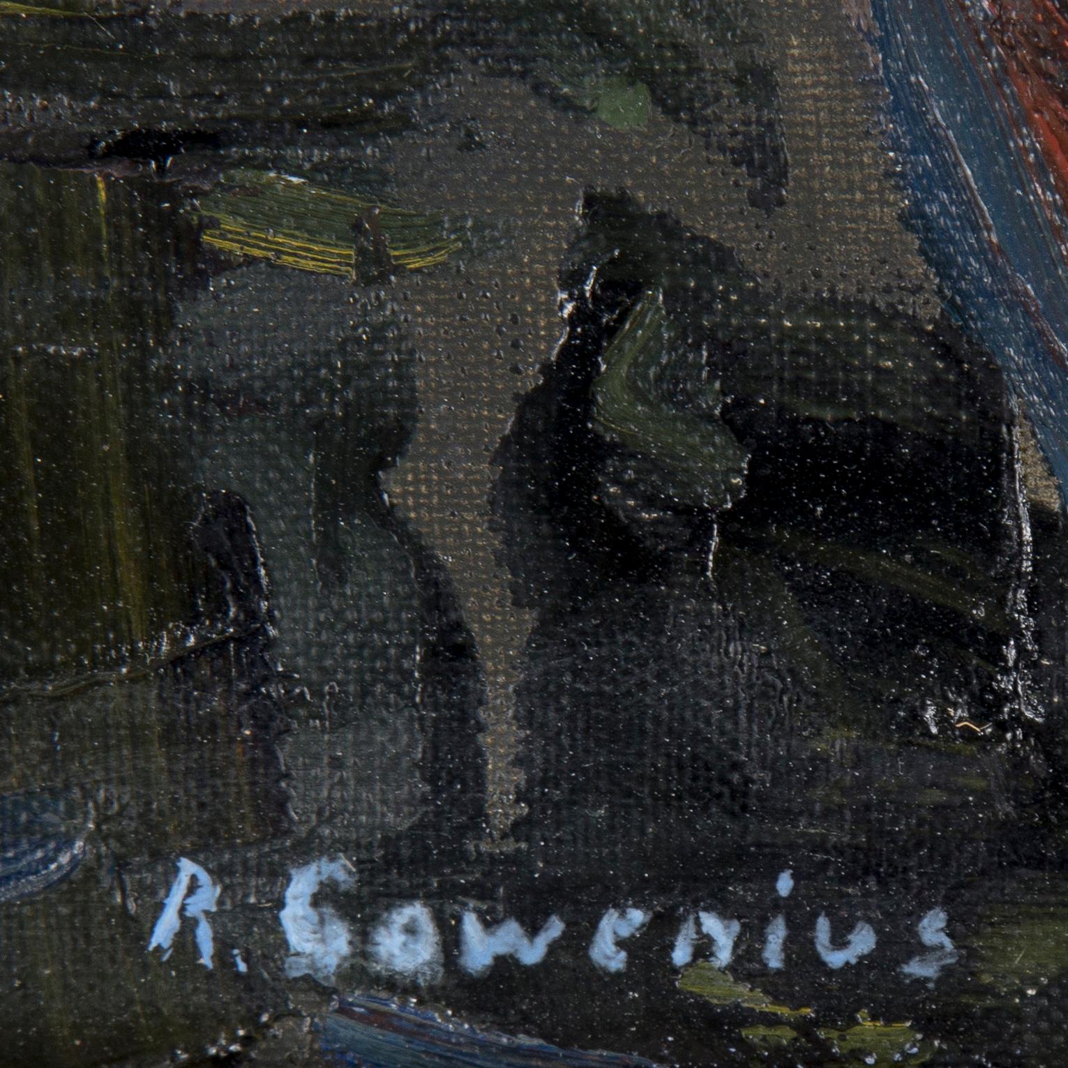 RUDOLF GOWENIUS, olja på duk, signerad.
