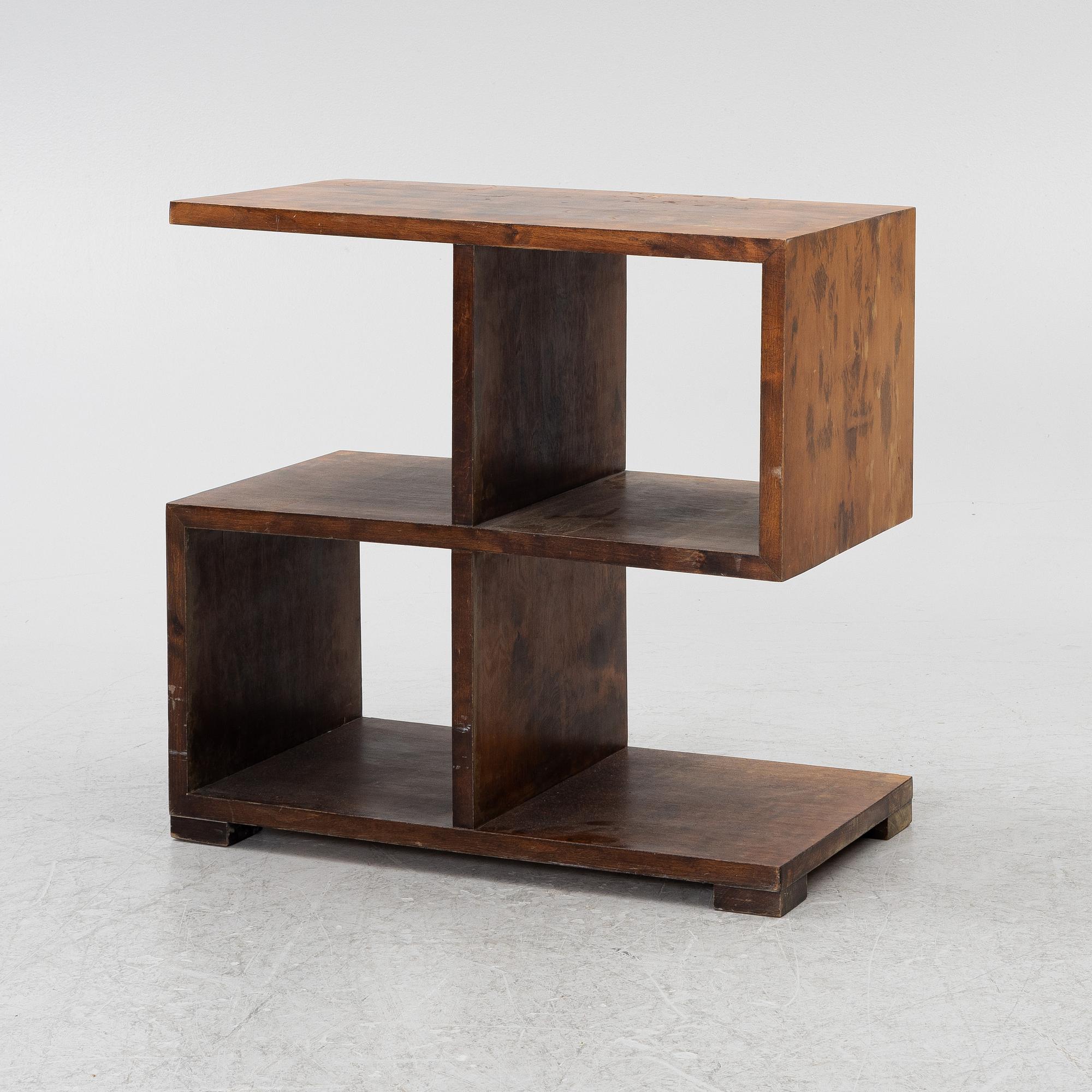 Floor shelf, functionalist, 1930s/40s.