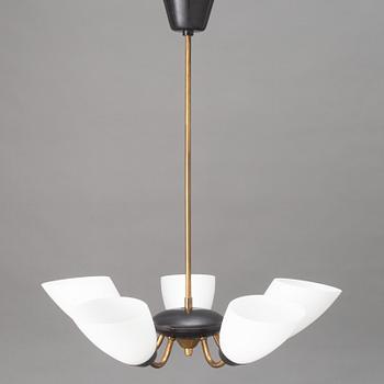 A Swedish mid20th century ceiling lamp.