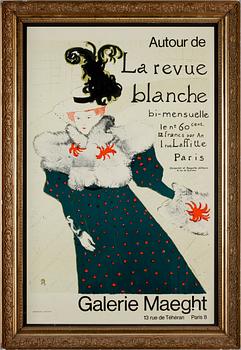 Henri de Toulouse-Lautrec · HENRI DE TOULOUSE-LAUTREC, efter, litografiskt tryck från Galerie Maeght.