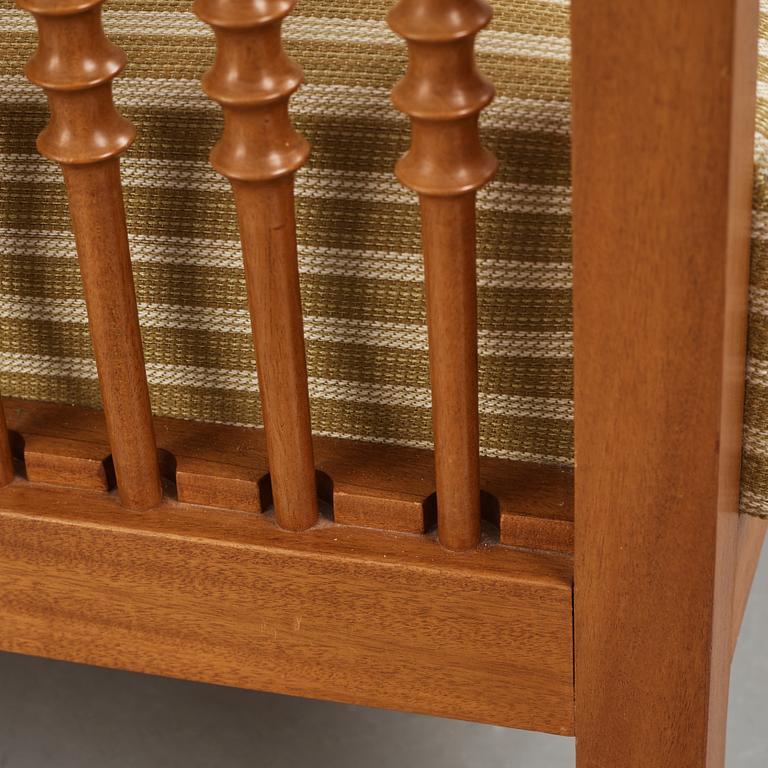 Otto Schulz, sofa, master carpenter Carl Thorsson, Gothenburg 1912.