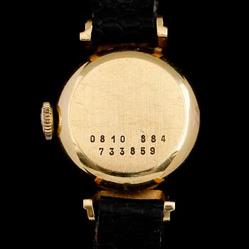 DAMARMBANDSUR, 18 k guld, Certina, 1900-talets mitt.