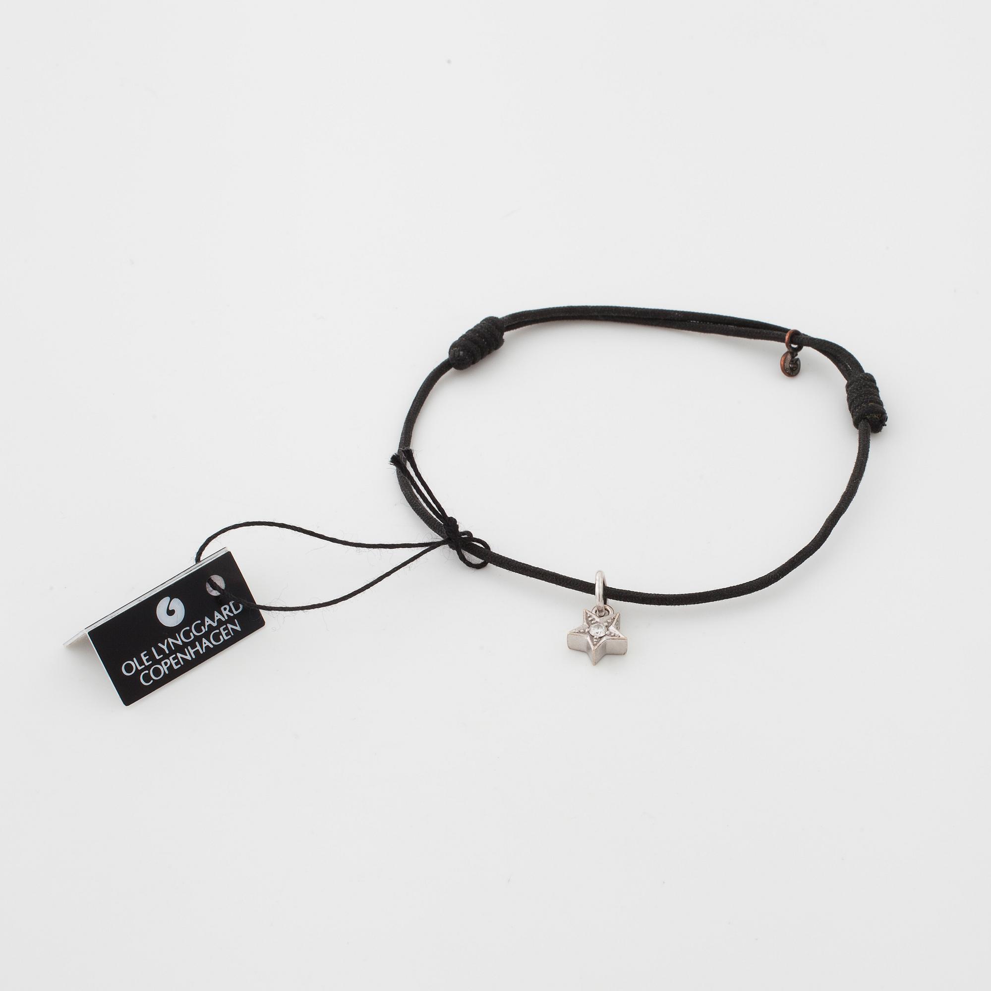 OLE LYNGGAARD, a brilliant cut diamond bracelet.