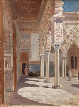 Frans Wilhelm Odelmark, "Alcázar, Seville".