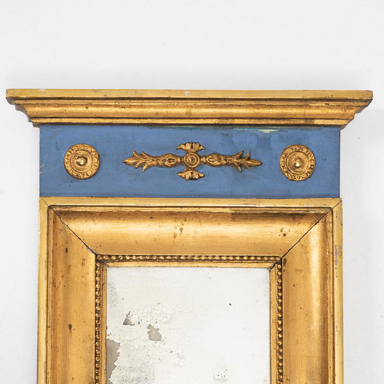 A Late Gustavian Mirror, first half of the 19th century.