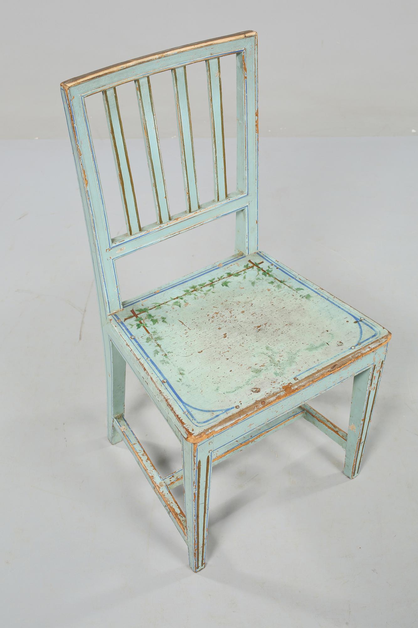 STOLAR, 4 st, allmoge, 1800-tal.