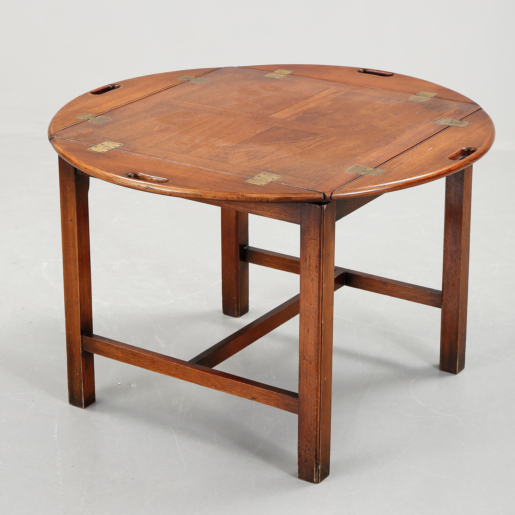 SOFFBORD, sk butler's tray, engelsk stil, 1900-talets slut.
