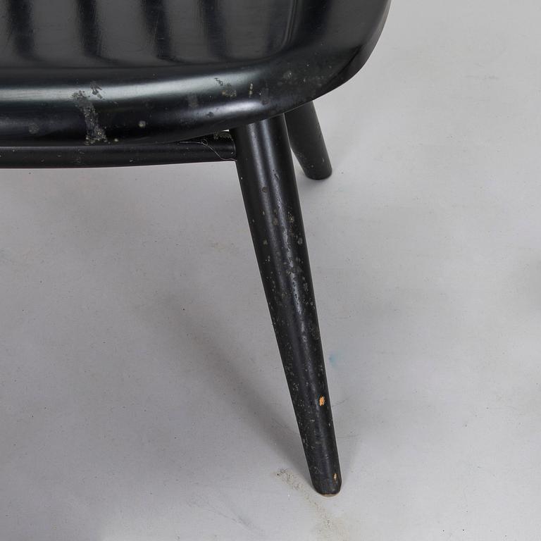 Ilmari Tapiovaara, a pair of 1960s 'Crinolette' chairs, Asko, Finland.