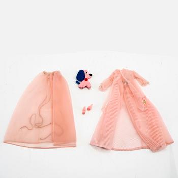 Barbie och Ken, dockor 2 st. samt kläder, vintage,"Barbie Bubblecut" Mattel 1961/62. "Ken" Mattel 1961/62.