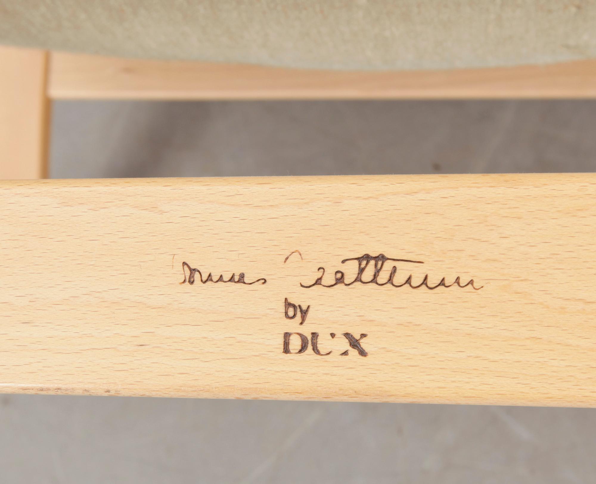 FÅTÖLJ, "Pernilla", Bruno Mathsson för Dux, 1900-talets slut.