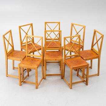 Mario Asnago & Claudio Vender, eight 'Moka' chairs, Flexform, Italy, 1990s.