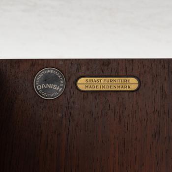 Arne Vodder, a rosewood desk, Sibast, Denmark, 1960's.