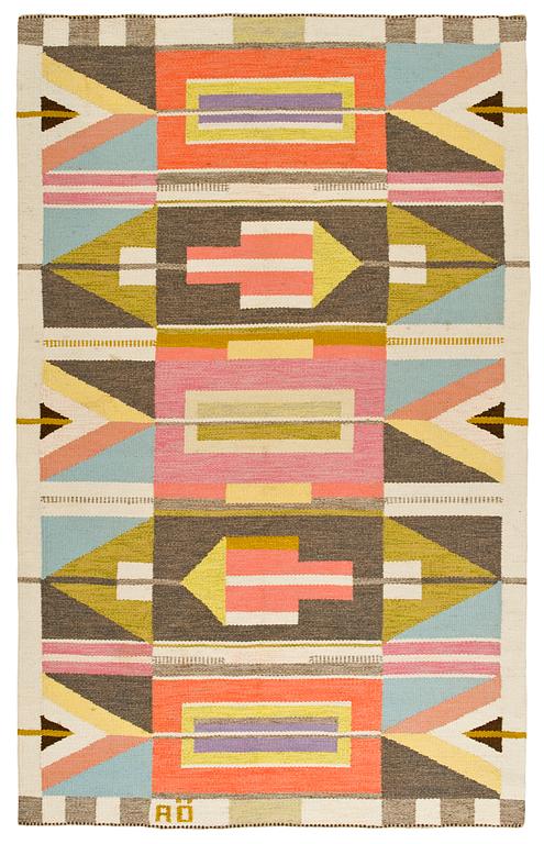 MATTA. Rölakan. 253 x 159,5 cm. Signerad AÖ samt Agda Österberg.