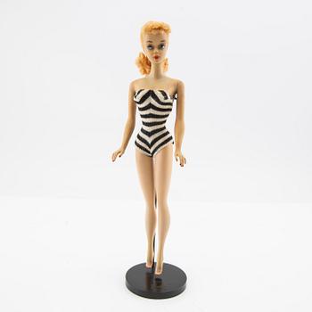 Barbie doll, vintage "Nr.3 Ponytail", Mattel 1960.