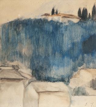 Einar Ilmoni, LANDSCAPE FROM FLORENCE.