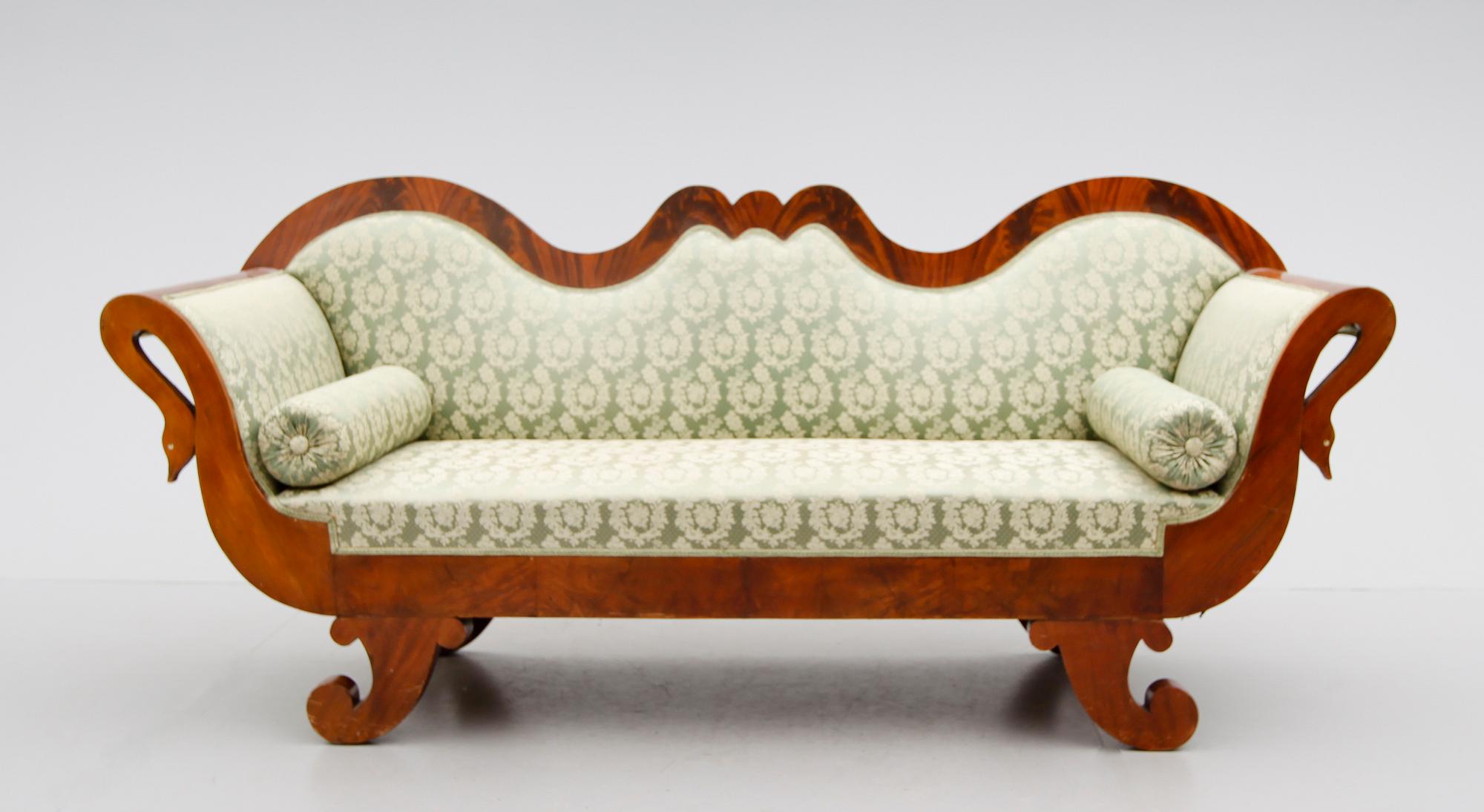 SOFFA, empirestil, 1800-talets mitt.