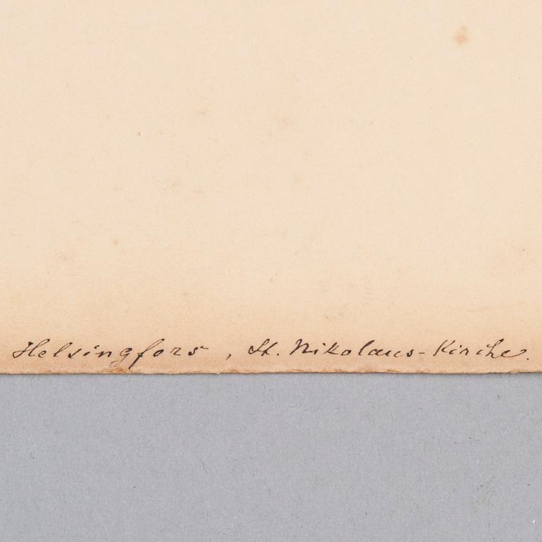 FOTOGRAFIER, 3 st varav 2 signerade Daniel Nyblin, Helsingfors 1891 och 1893.