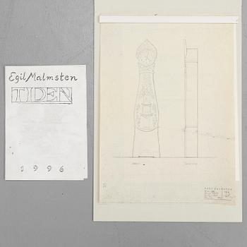 CARL MALMSTEN, golvur, 1969.
