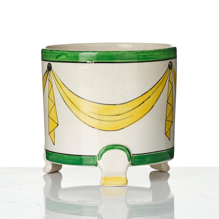 Wilhelm Kåge, outer casing, 2 pieces and bowls, 3 pieces, stoneware, Gustavsberg, most dated 1927-29.