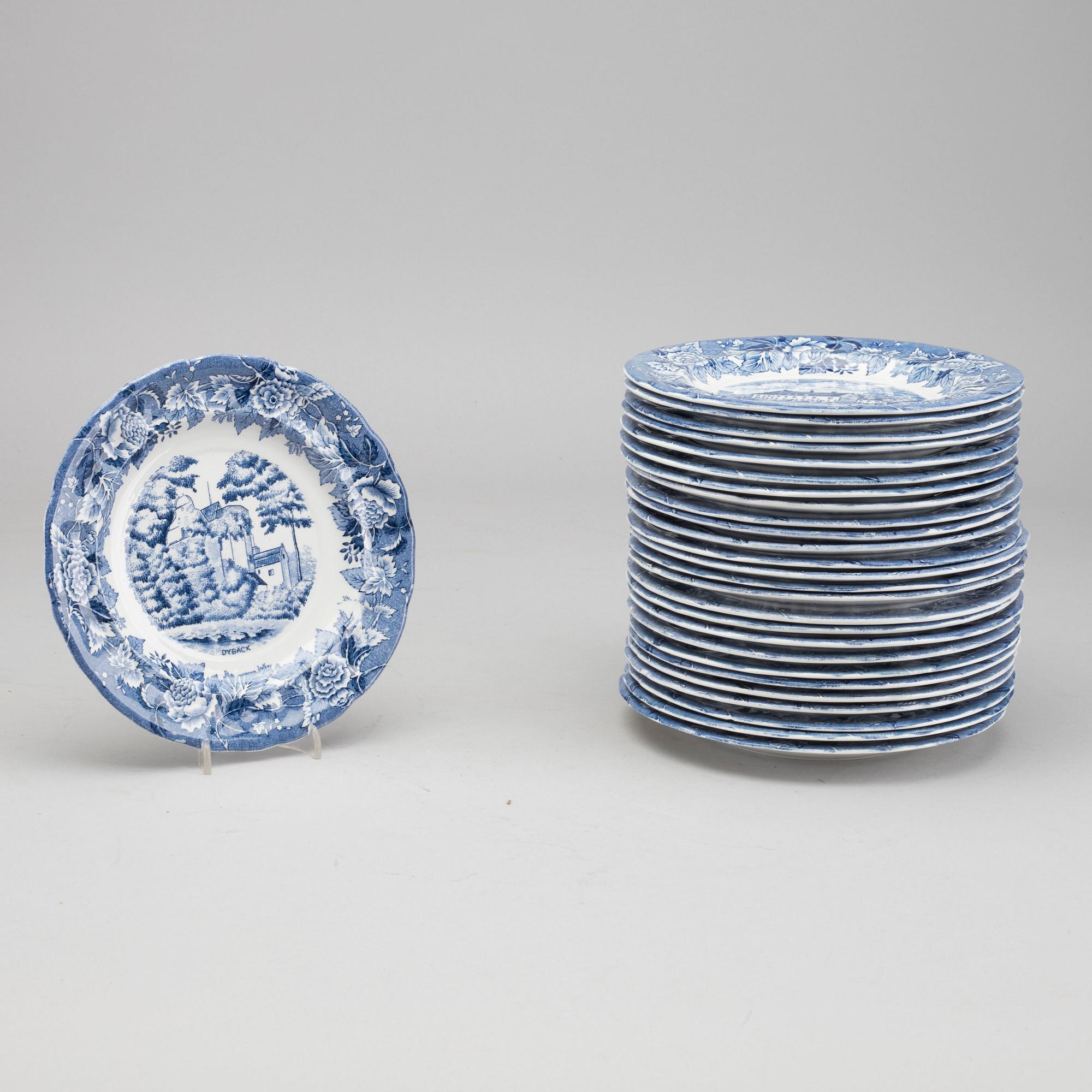 Dinnerware, Rörstrand, "Skånska slott".