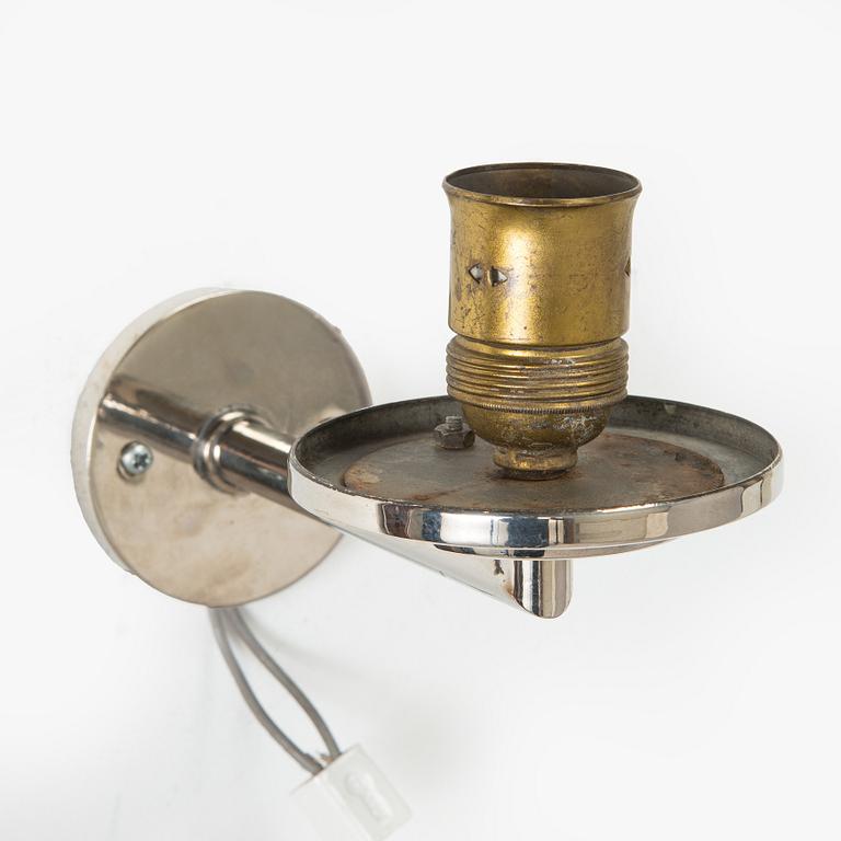 Paavo Tynell, a 1930s made to order wall light, Taito, Finland.