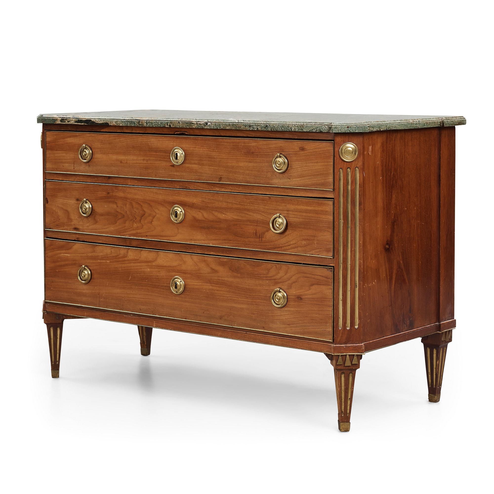 A late Gustavian commode by A. Scherling, master 1771.