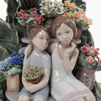 Joan Coderch, figurin, "Secrets in the park", Lladró.