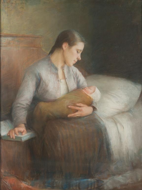 Hanna Frosterus-Segerstråle, Mor och barn.