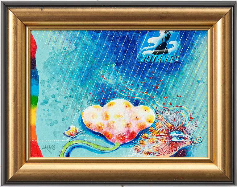 Ardy Strüwer, "Rainbow Flower".