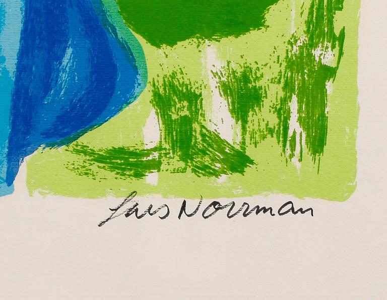LARS NORRMAN, färglitografi, signerad, numrerad 106/360.