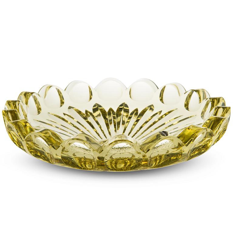 Aimo Okkolin, Malja, "Kullero" 6500, signeerattu Aimo Okkolin, Riihimäen lasi Oy.